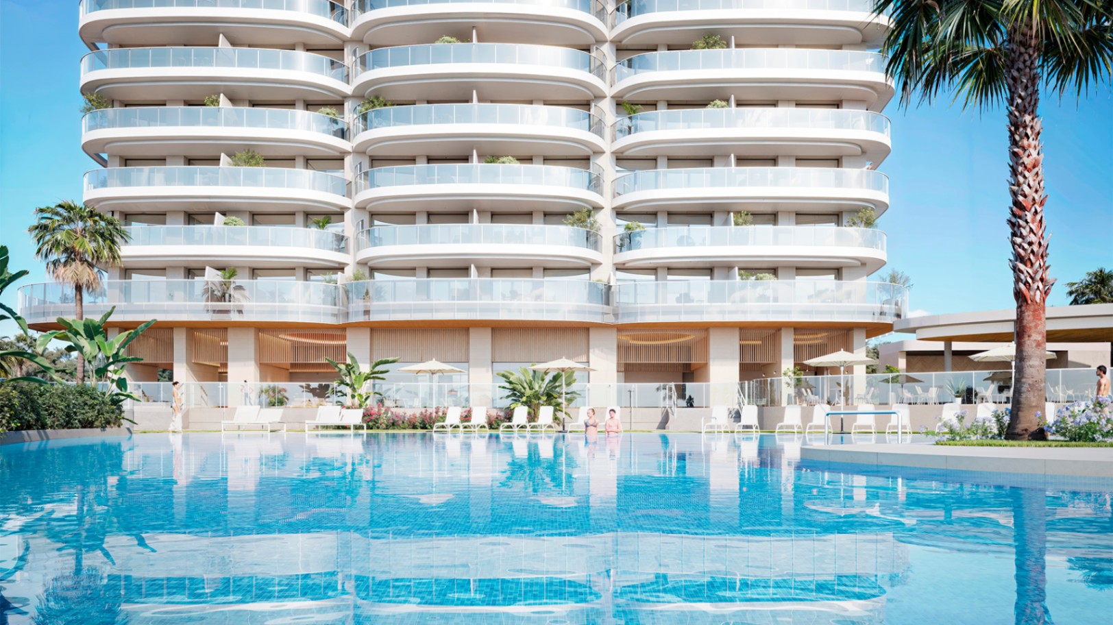 Apartments for sale with 230 meters in height and 64 floors in Benidorm, Alicante.