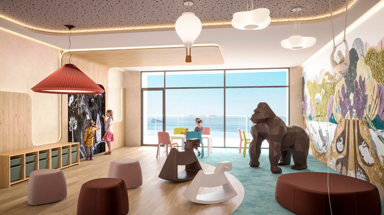 Apartments for sale with 230 meters in height and 64 floors in Benidorm, Alicante.