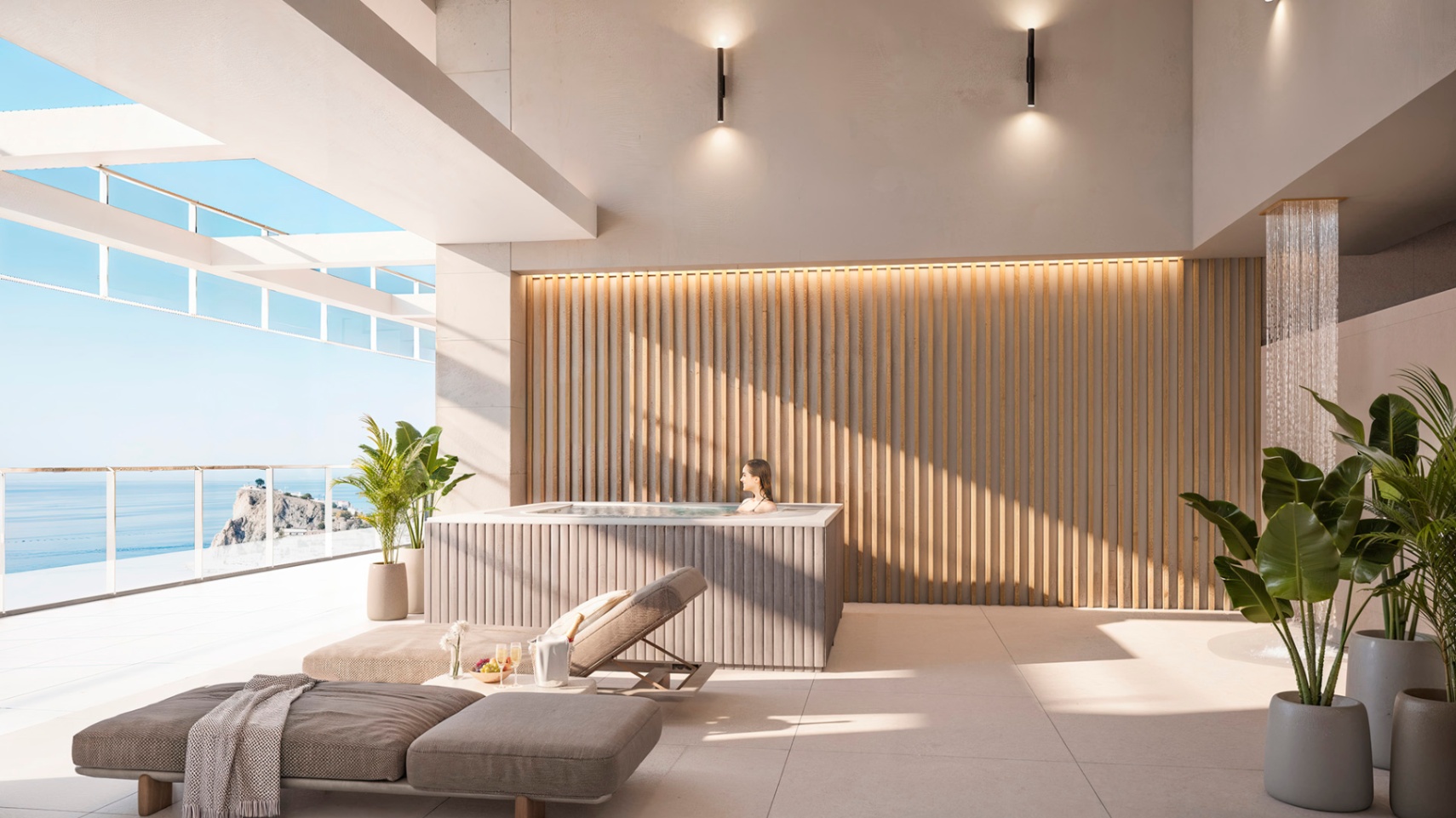 Apartments for sale with 230 meters in height and 64 floors in Benidorm, Alicante.