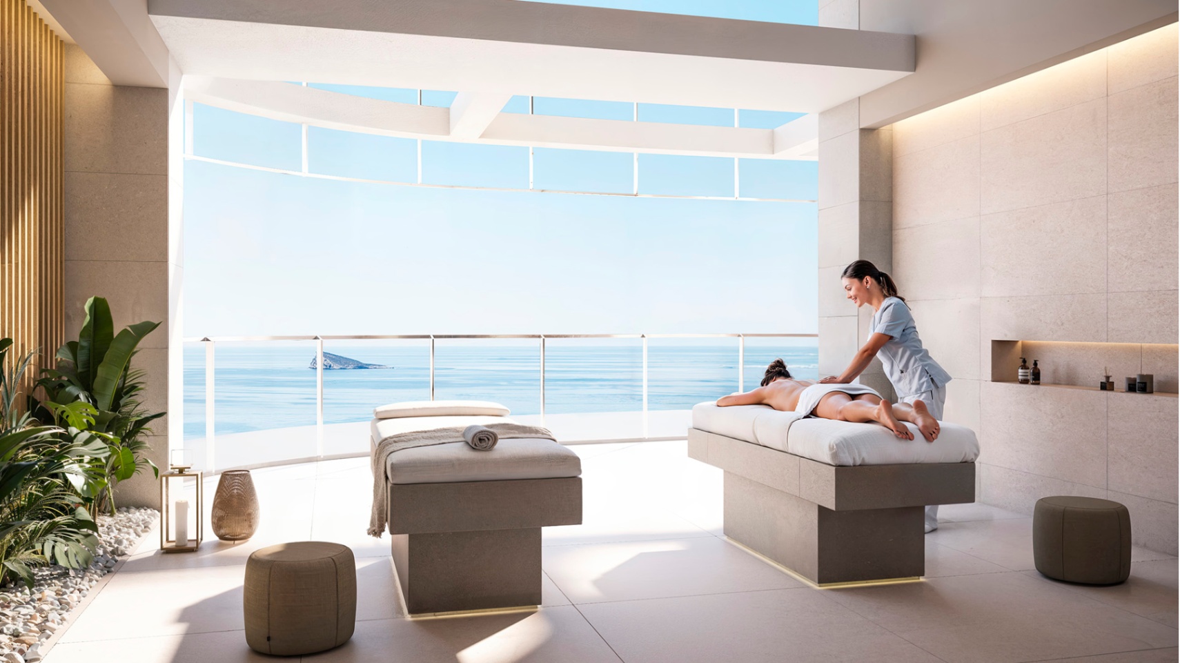 Apartments for sale with 230 meters in height and 64 floors in Benidorm, Alicante.