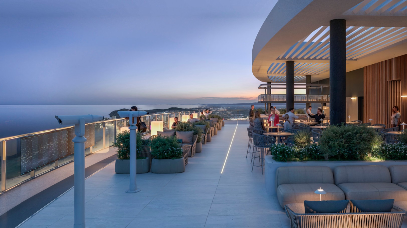 Apartments for sale with 230 meters in height and 64 floors in Benidorm, Alicante.