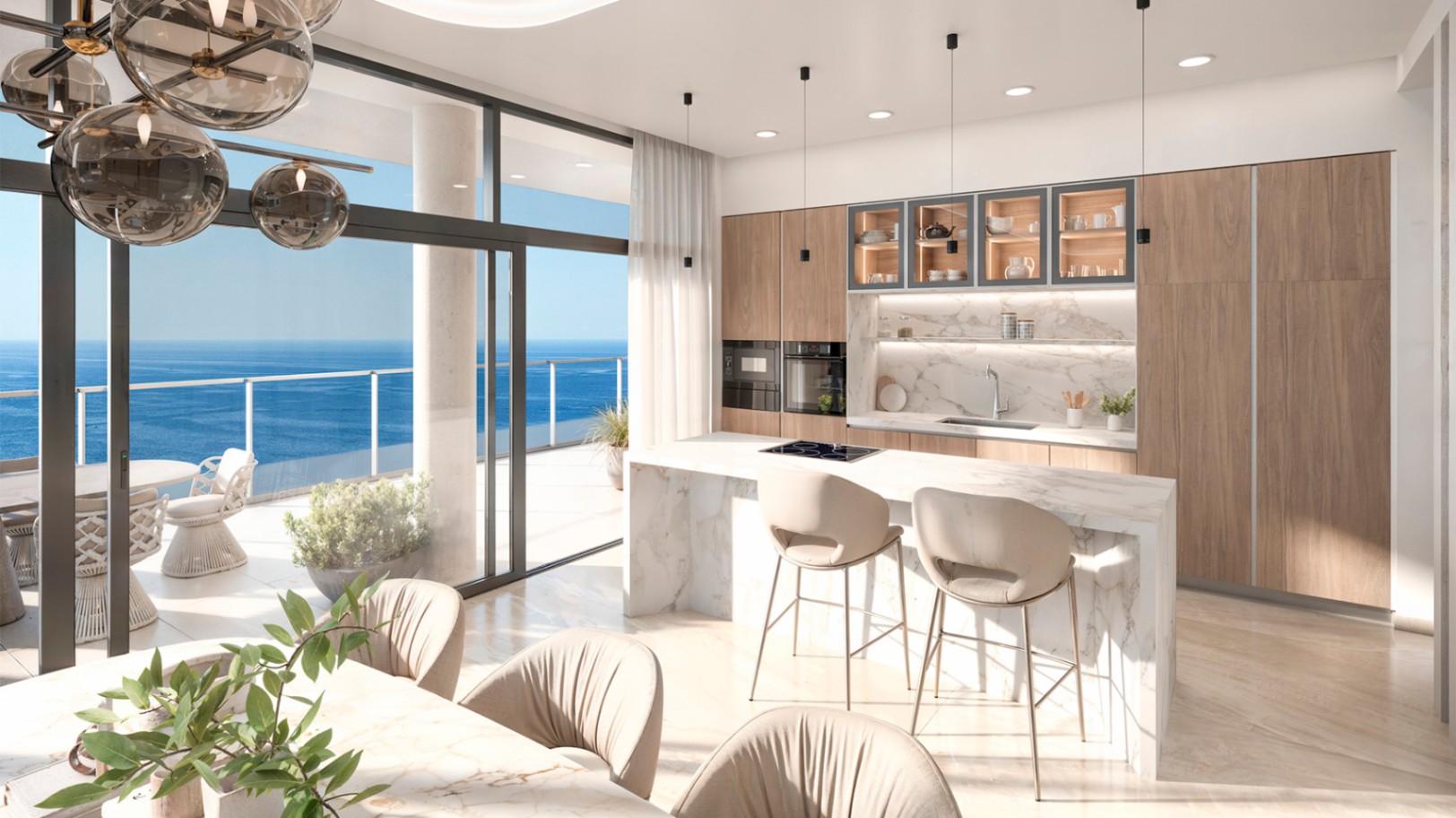 Apartments for sale with 230 meters in height and 64 floors in Benidorm, Alicante.