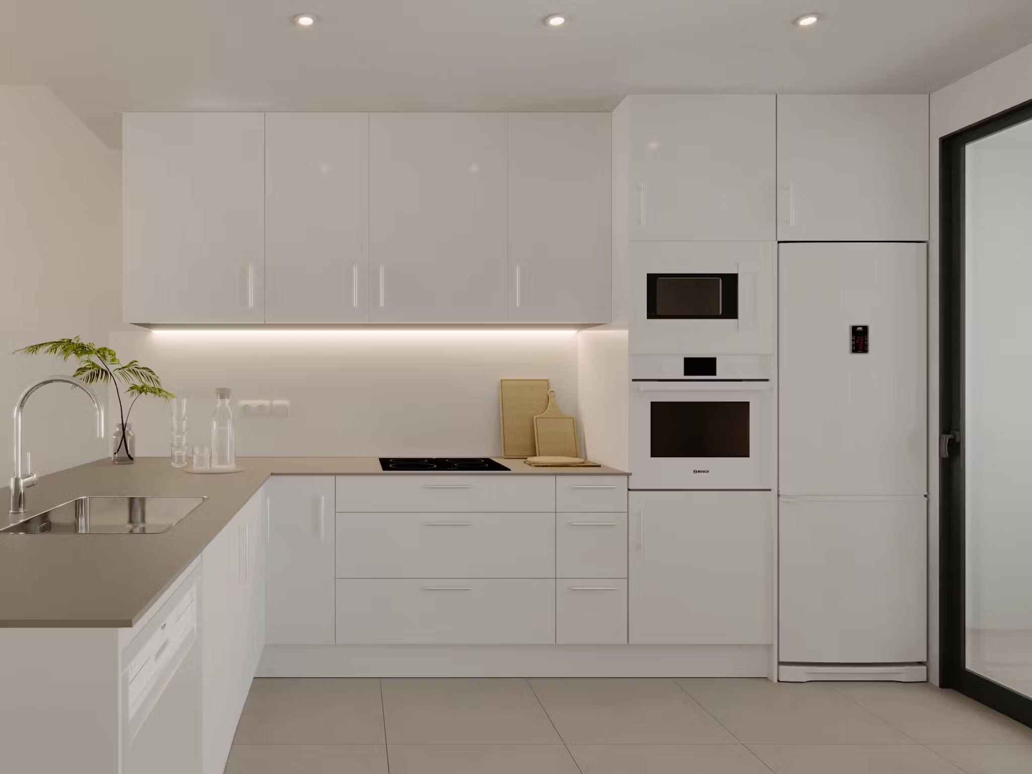 Apartamento en La Nucía con 2 dormitorios y piscina comunitaria