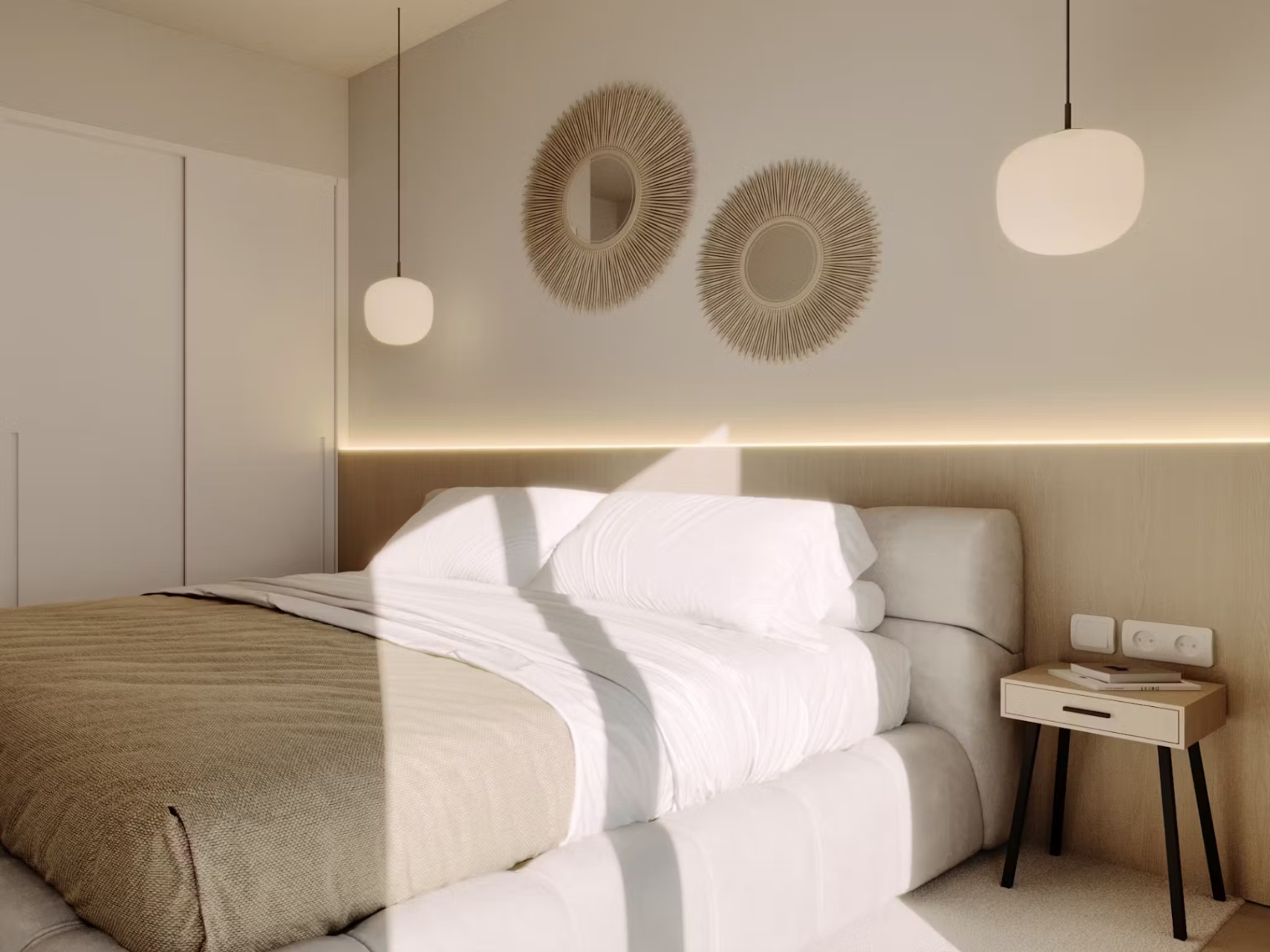 Apartamento en La Nucía con 2 dormitorios y piscina comunitaria