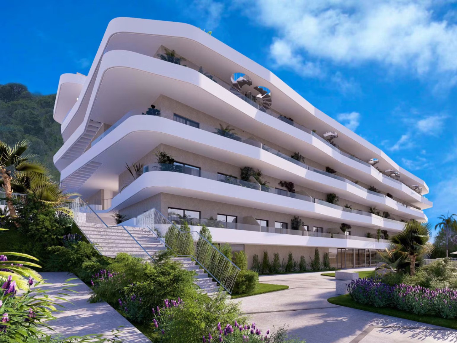 Apartamento en La Nucía con 2 dormitorios y piscina comunitaria