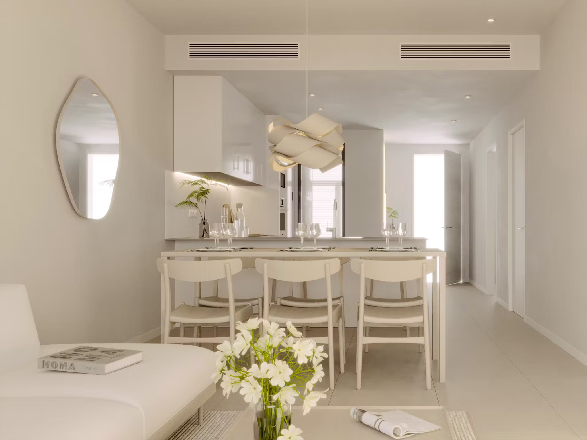 Apartamento en La Nucía con 2 dormitorios y piscina comunitaria