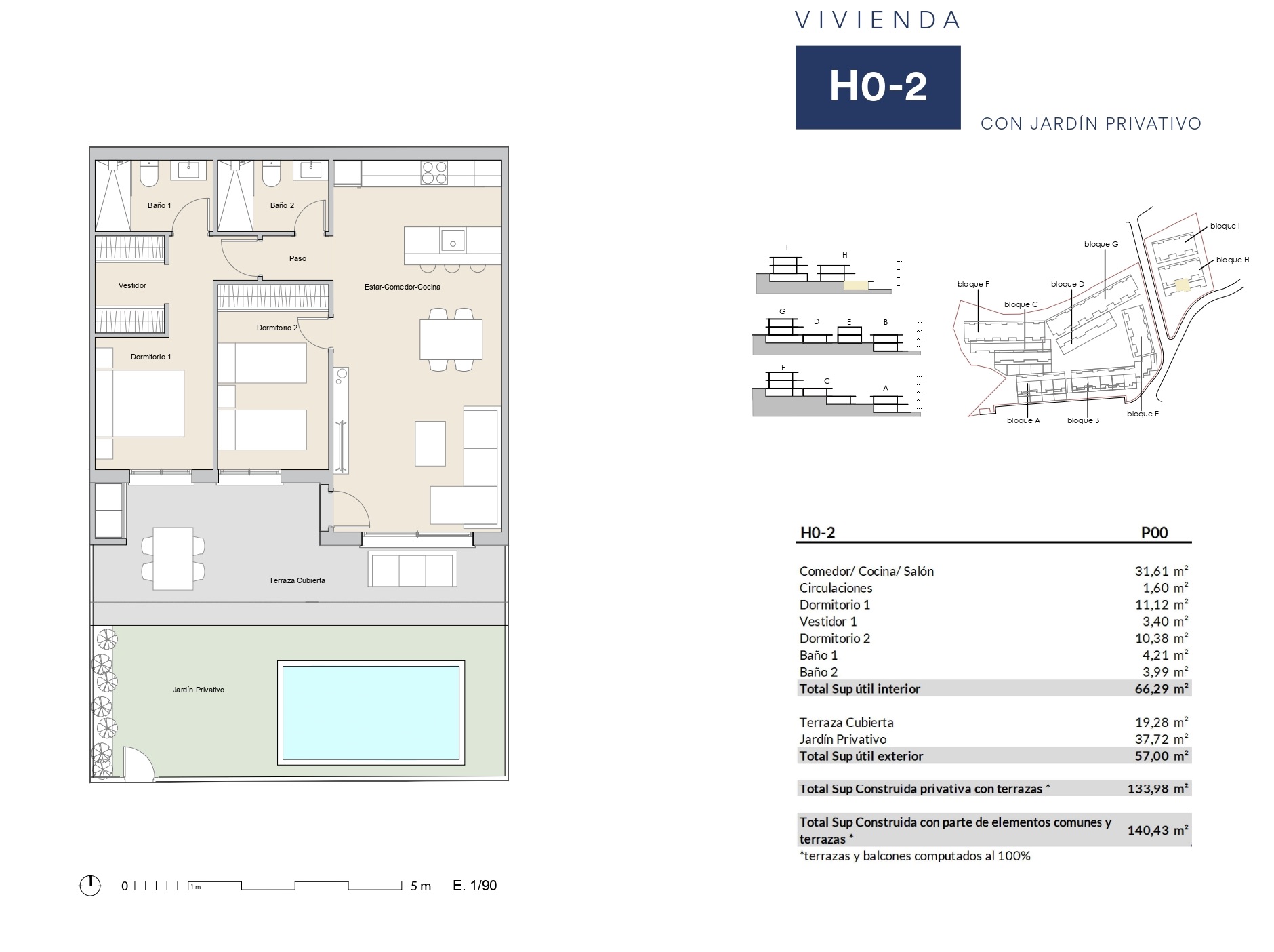Wohnung zum Verkauf mit 2 Schlafzimmern in Alfaz del Pi, Alicante