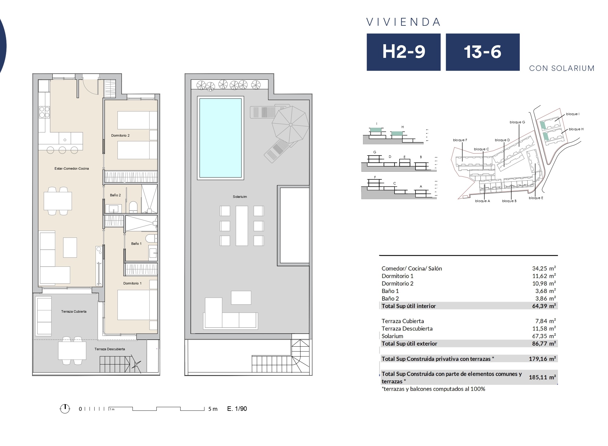 Wohnung zum Verkauf mit 2 Schlafzimmern in Alfaz del Pi, Alicante