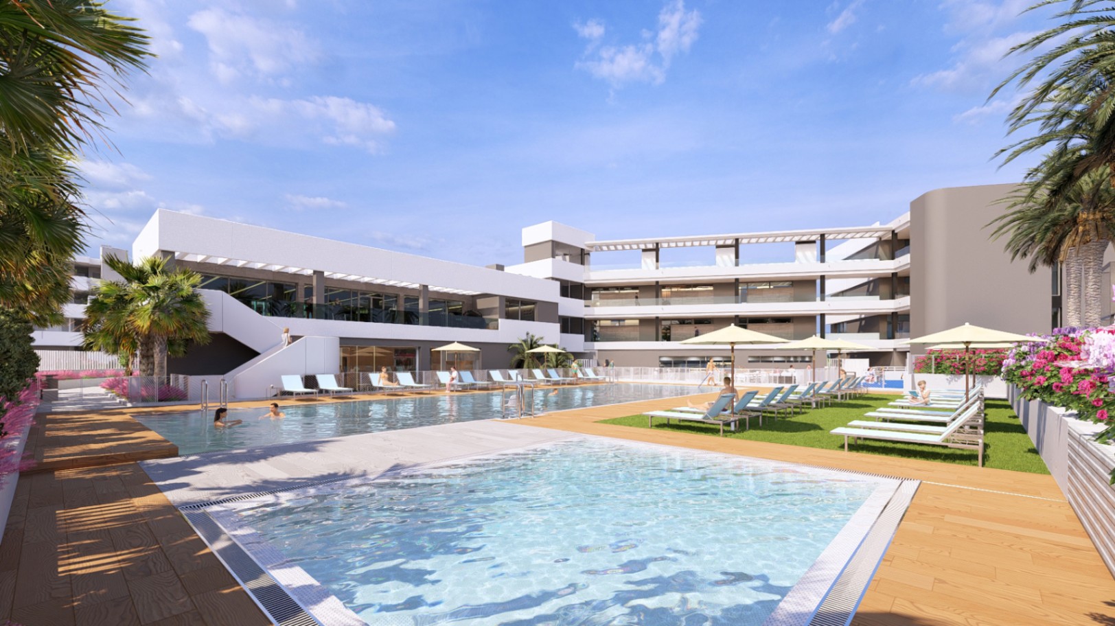 Apartamento en venta en Torrevieja con piscina.