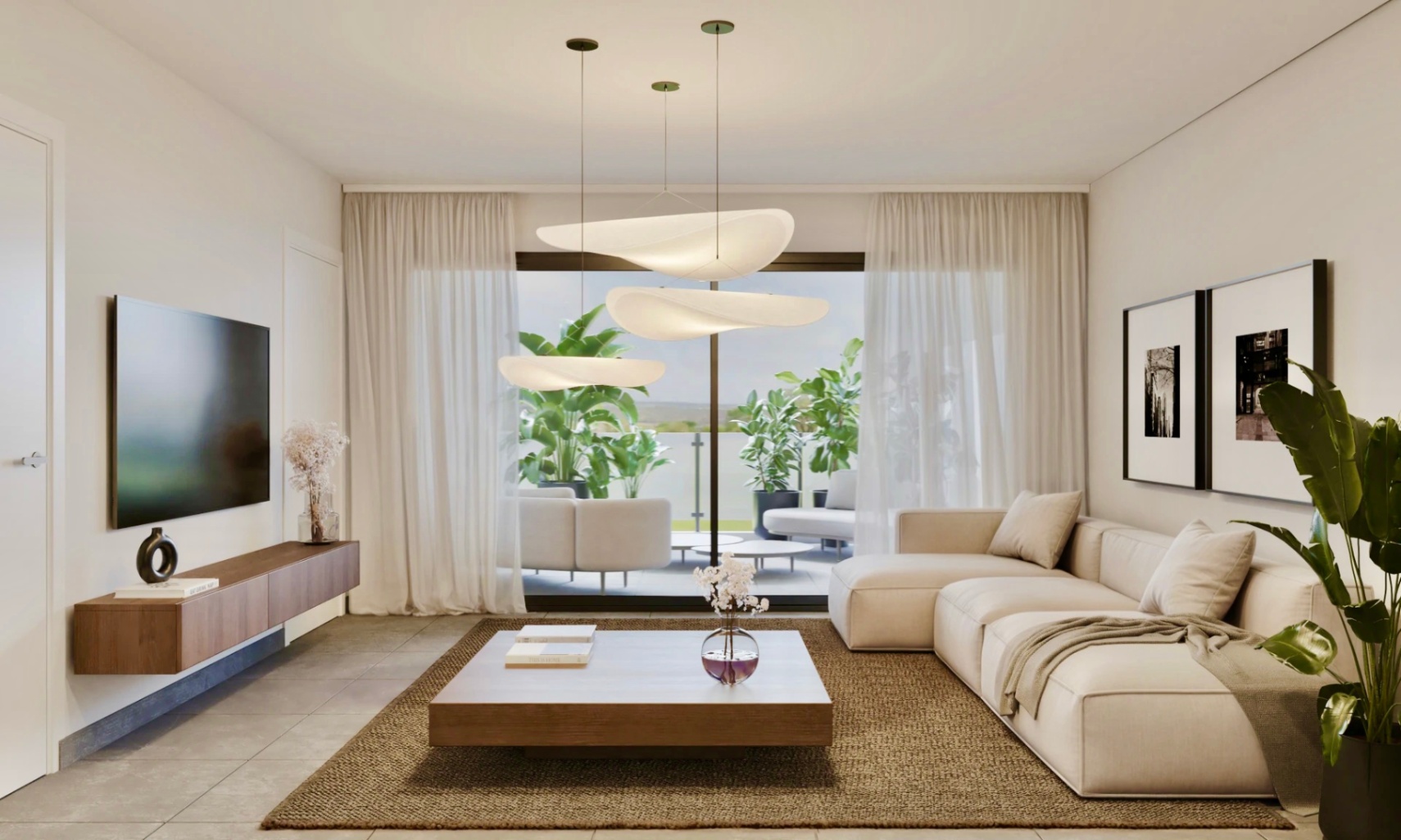 Apartment in Villajoyosa: 2 bedrooms and communal pool