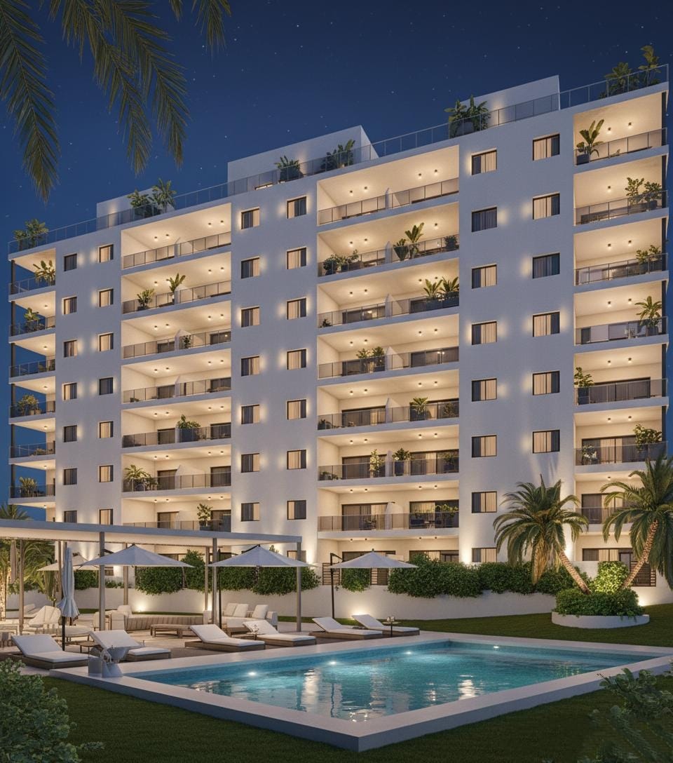 LK-122 - Apartamento en Villajoyosa: 2 dormitorios y piscina comunitaria