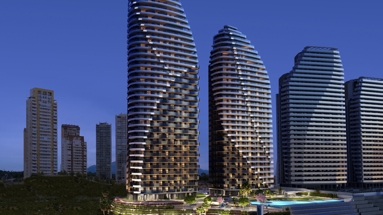 LK-134 - ¡Apartamento en venta en Benidorm con 2 dormitorios y terraza!