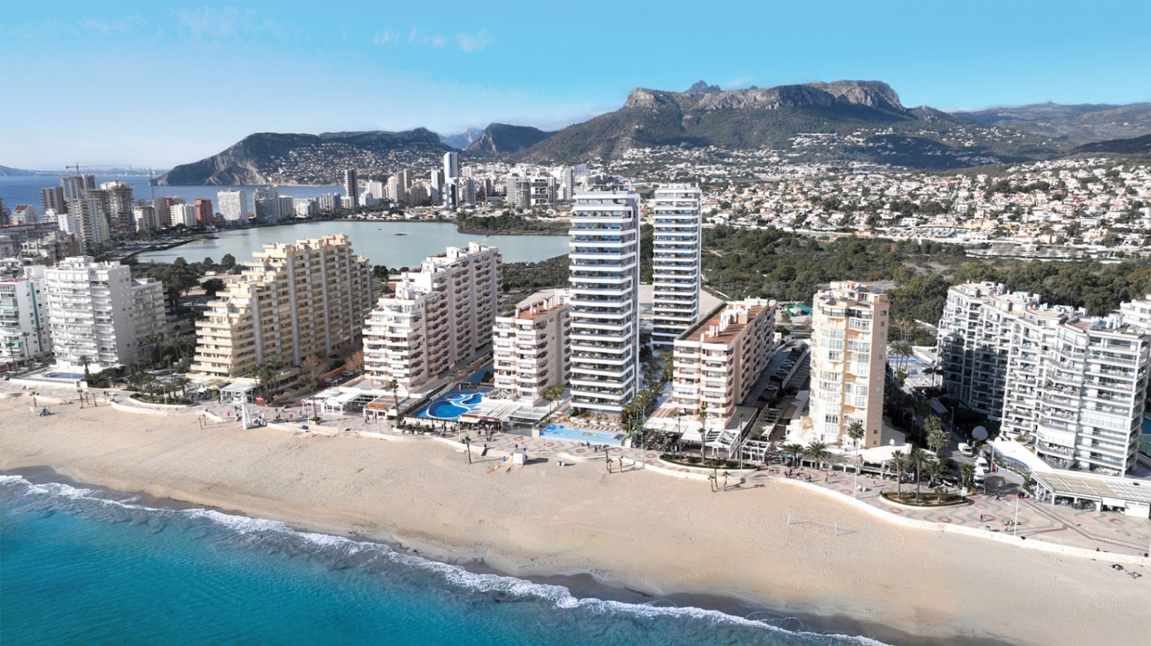 Apartment for sale with 1, 2, or 3 bedrooms in Calpe, Alicante.