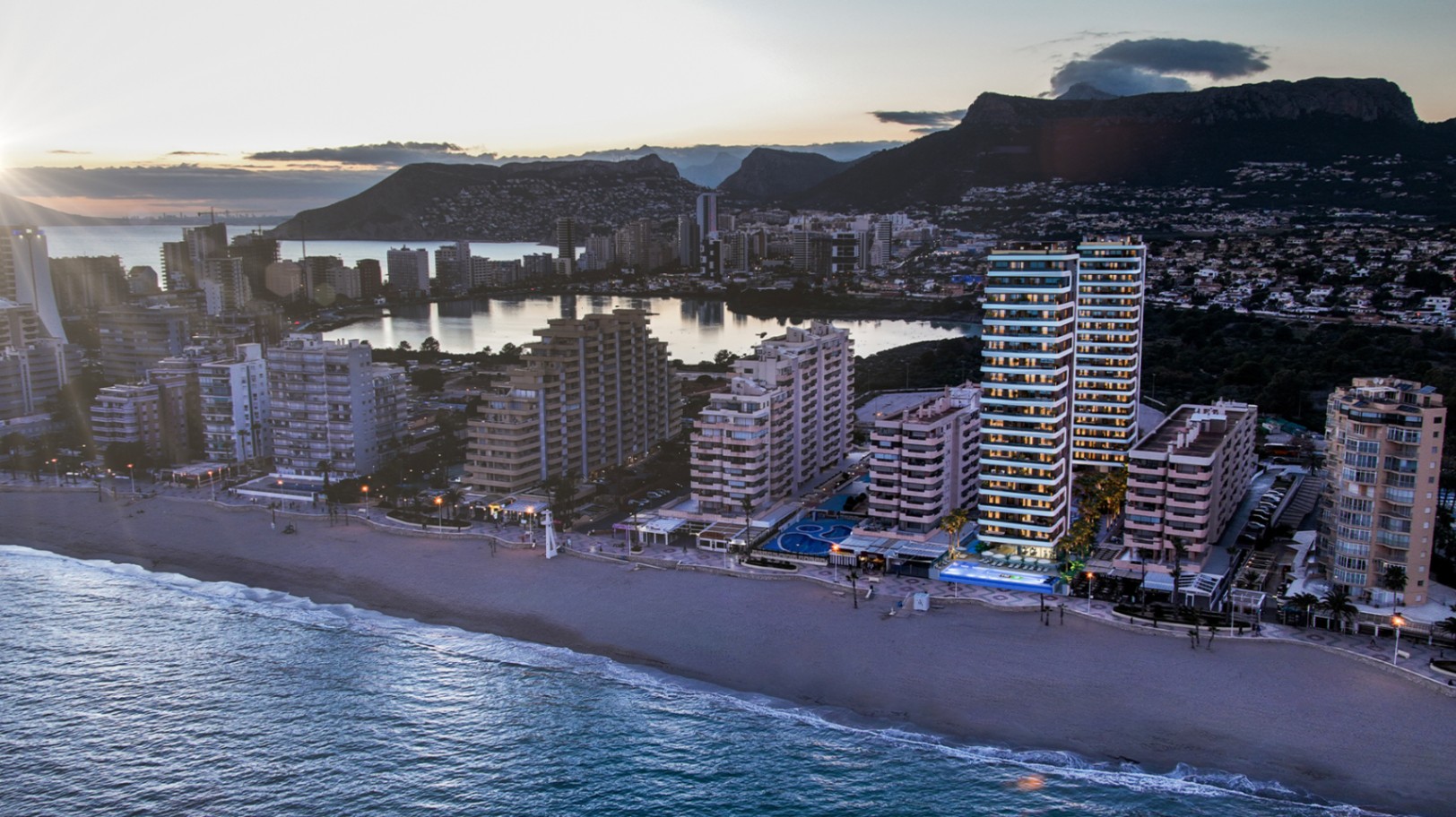 Apartment for sale with 1, 2, or 3 bedrooms in Calpe, Alicante.