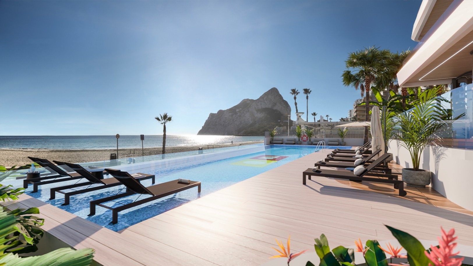 Apartment for sale with 1, 2, or 3 bedrooms in Calpe, Alicante.