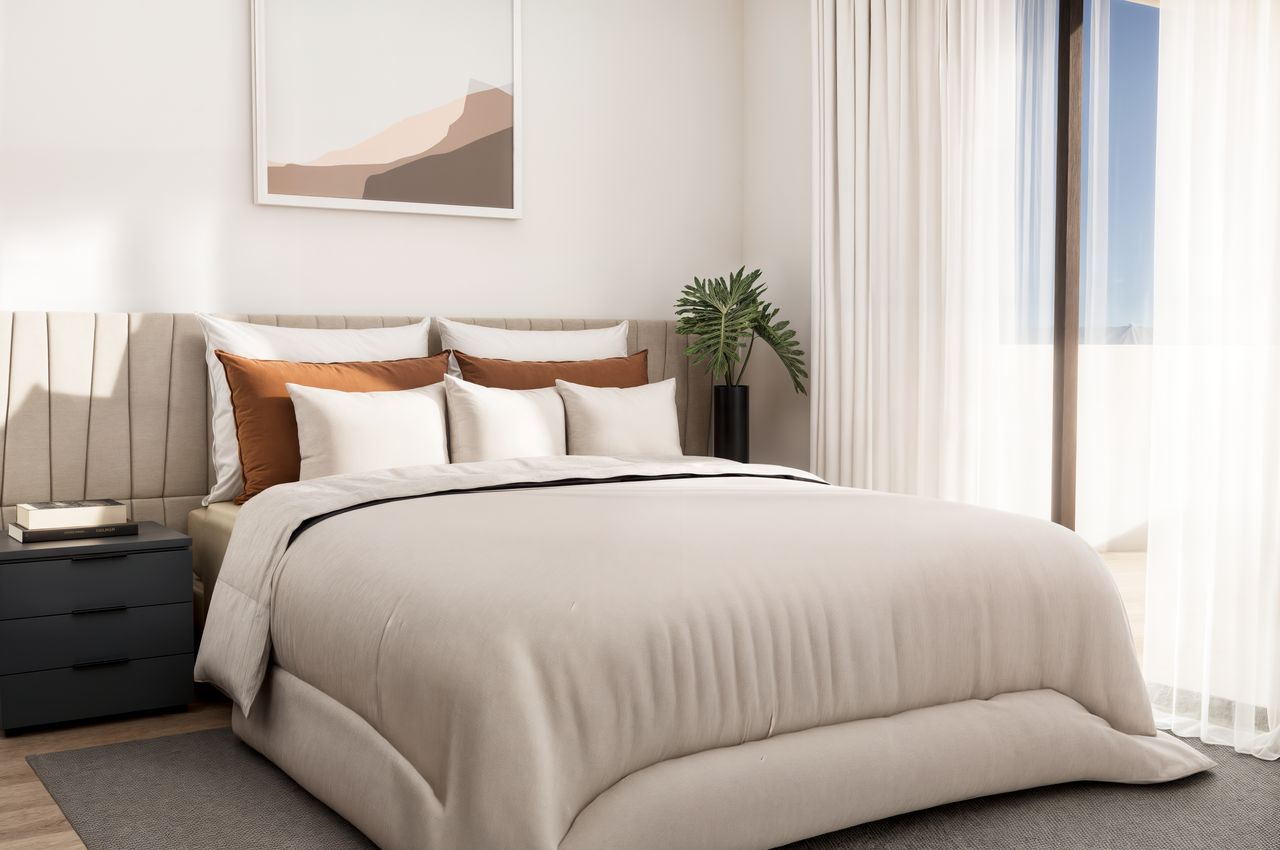 Neue Wohnung mit 2 Schlafzimmern in Finestrat mit Pool