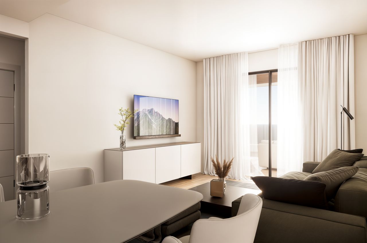 Neue Wohnung mit 2 Schlafzimmern in Finestrat mit Pool