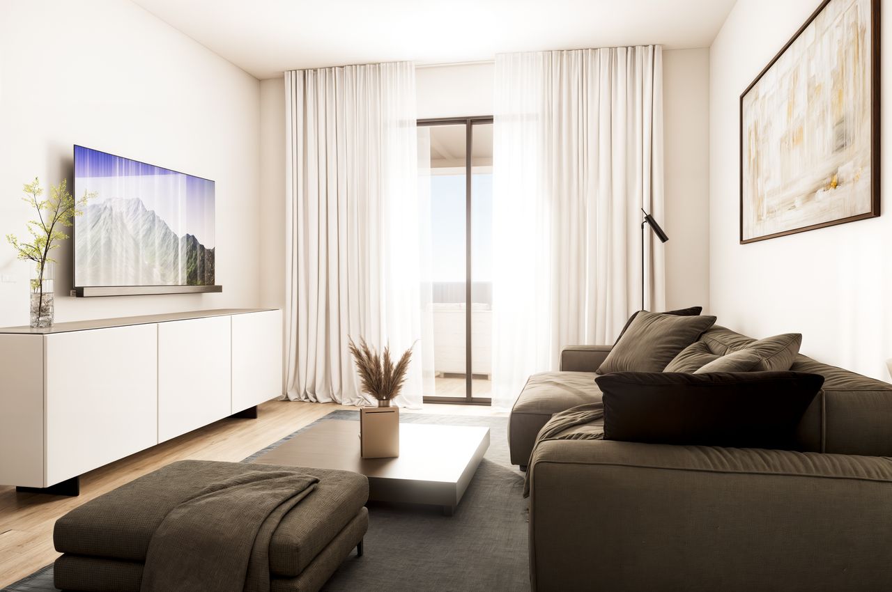 Neue Wohnung mit 2 Schlafzimmern in Finestrat mit Pool