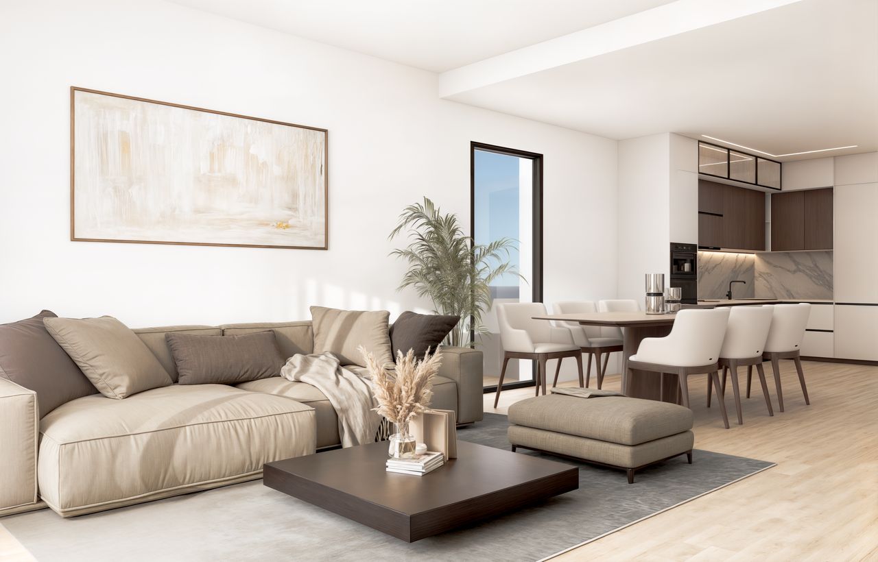 Neue Wohnung mit 2 Schlafzimmern in Finestrat mit Pool