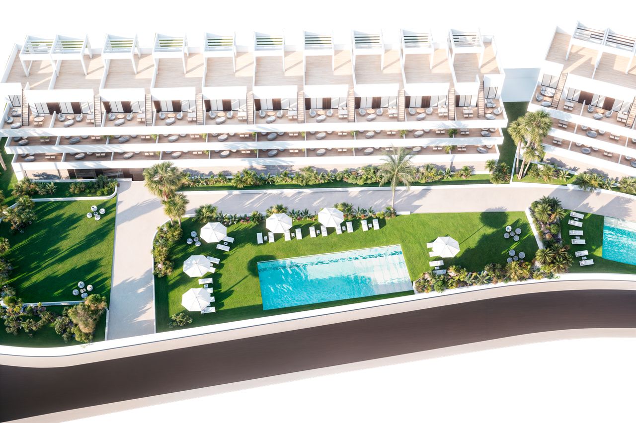 Neue Wohnung mit 2 Schlafzimmern in Finestrat mit Pool