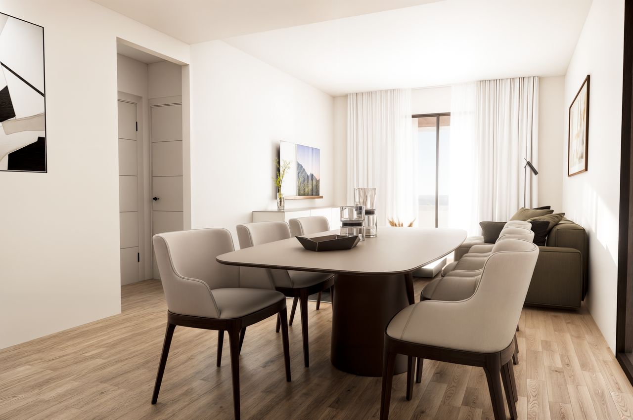 Neue Wohnung mit 2 Schlafzimmern in Finestrat mit Pool