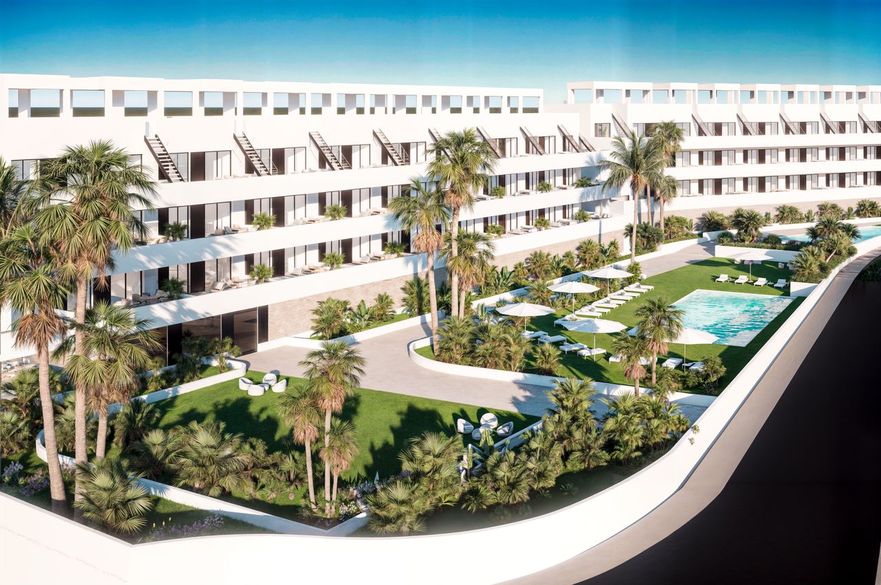 LK-137 - Apartamento nuevo de 2 dormitorios en Finestrat con piscina
