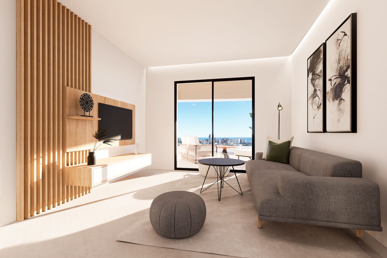 Wohnung in Finestrat, 2 Schlafzimmer, zu verkaufen.