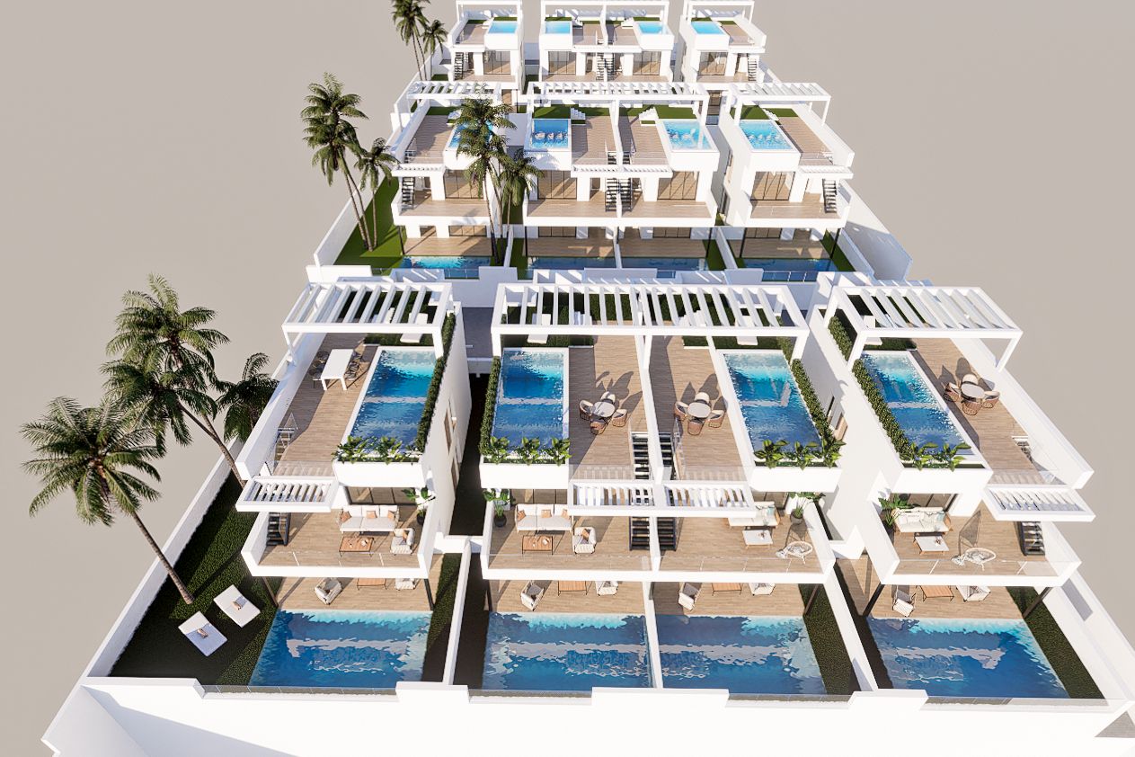 Bungalow en venta en Finestrat con 3 habitaciones y piscina privada