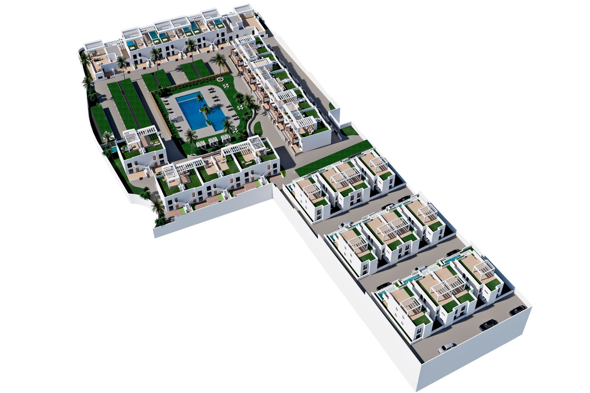 Bungalow en venta en Finestrat con 3 habitaciones y piscina privada