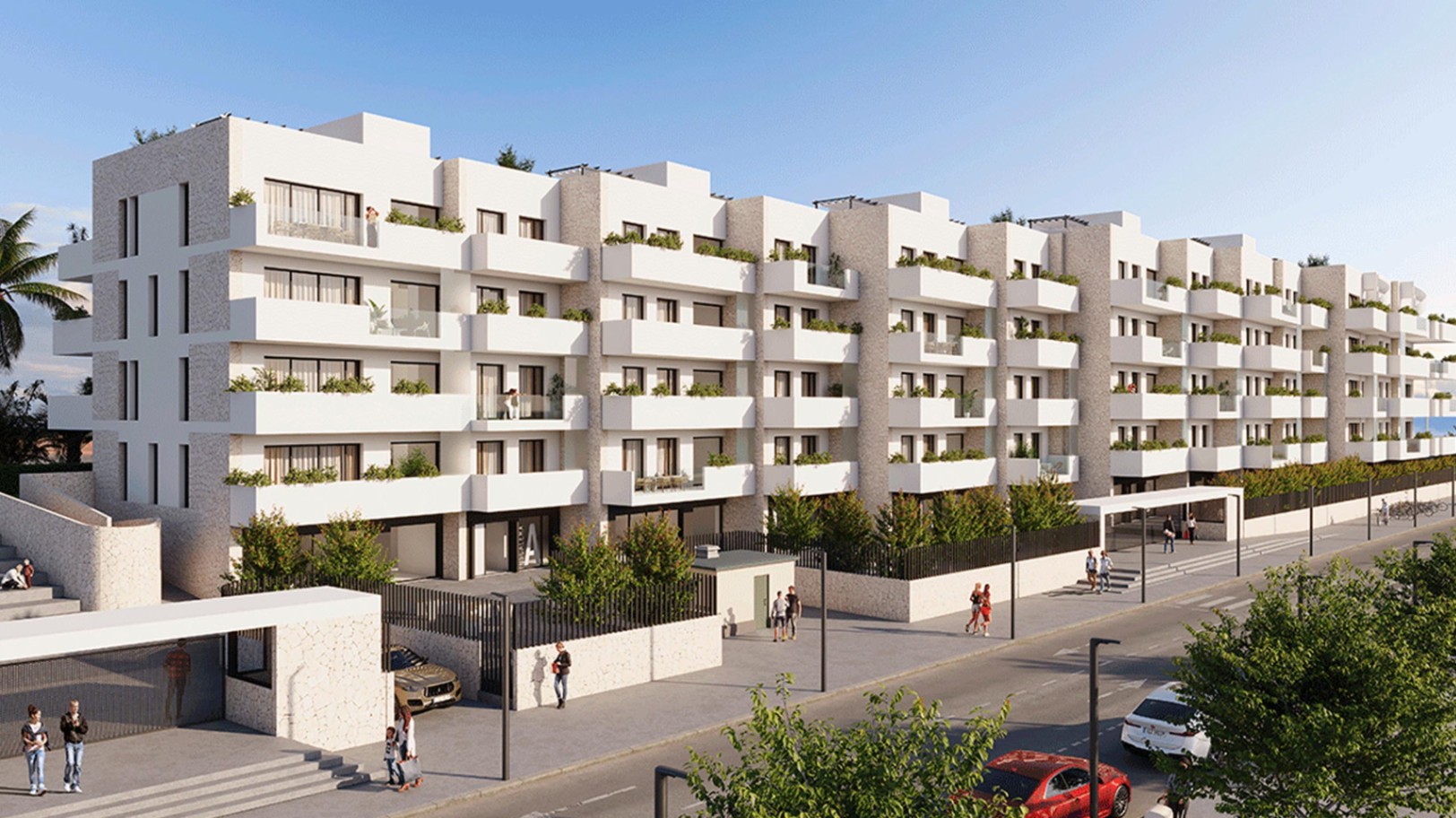 Apartamento de lujo en La Nucía con 2 habitaciones y piscina comunitaria