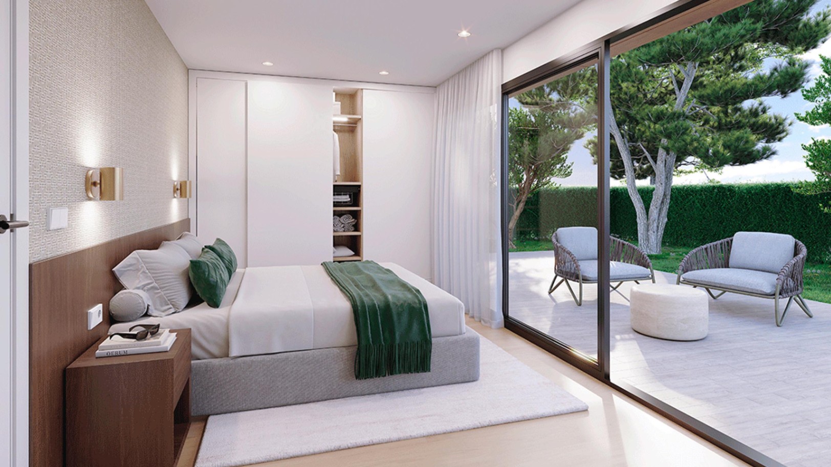 Apartamento de lujo en La Nucía con 2 habitaciones y piscina comunitaria