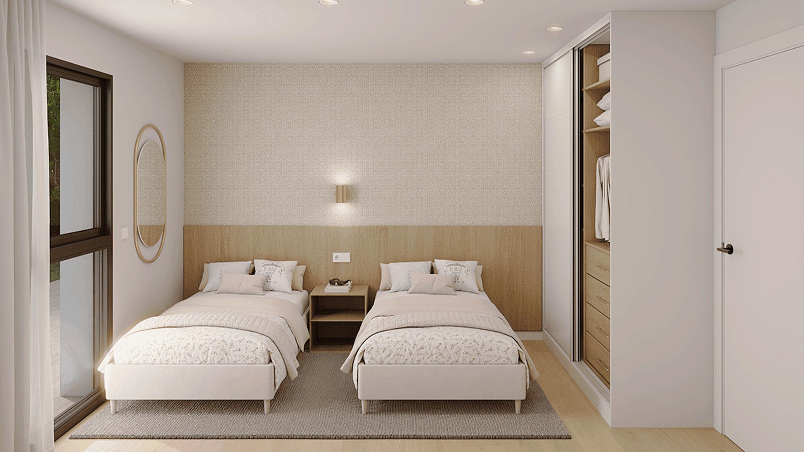 Apartamento de lujo en La Nucía con 2 habitaciones y piscina comunitaria