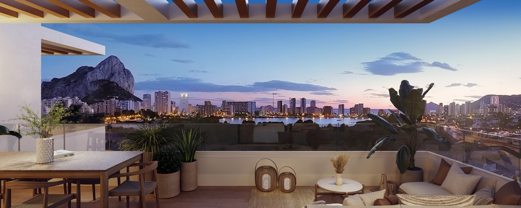 Apartamento en venta de 2,3 habitaciones en Calpe, Alicante