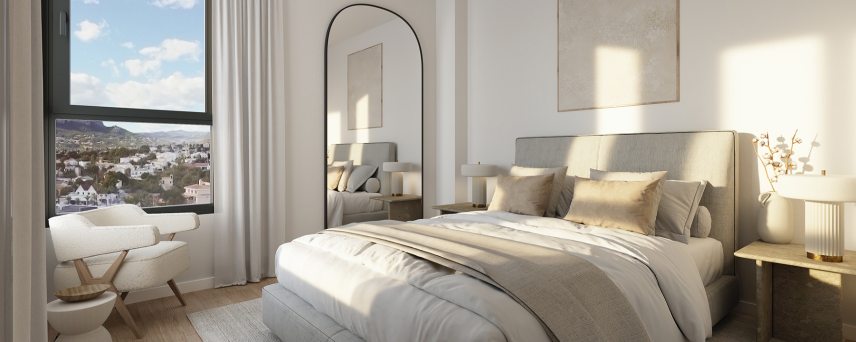Apartamento en venta de 2,3 habitaciones en Calpe, Alicante