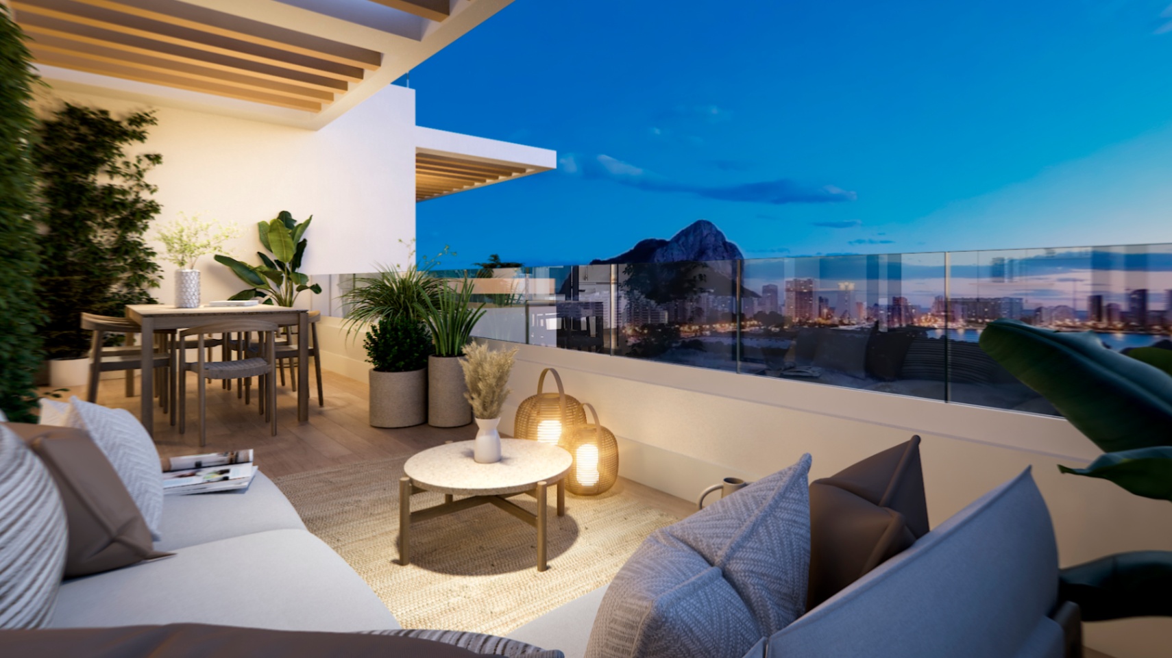 Apartamento en venta de 2,3 habitaciones en Calpe, Alicante