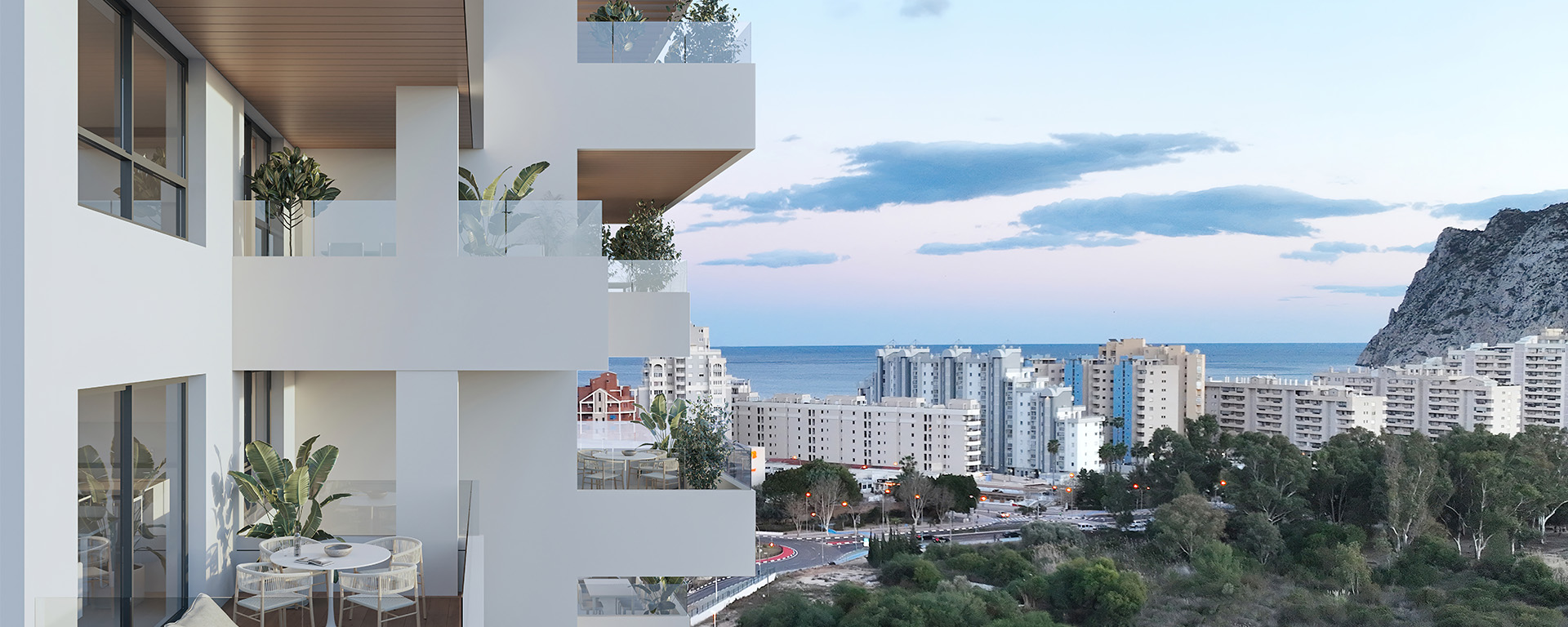 Apartamento en venta de 2,3 habitaciones en Calpe, Alicante