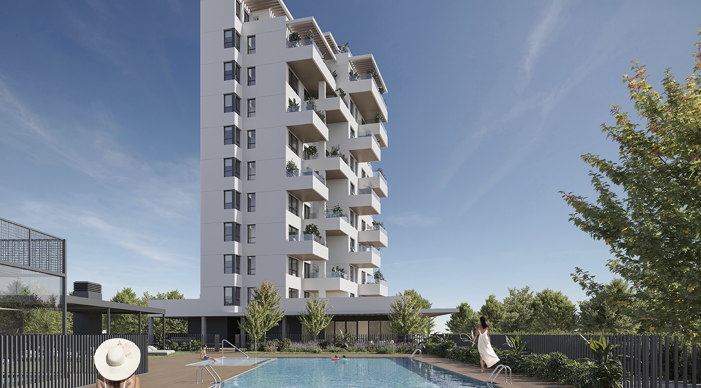 Apartamento en venta de 2,3 habitaciones en Calpe, Alicante
