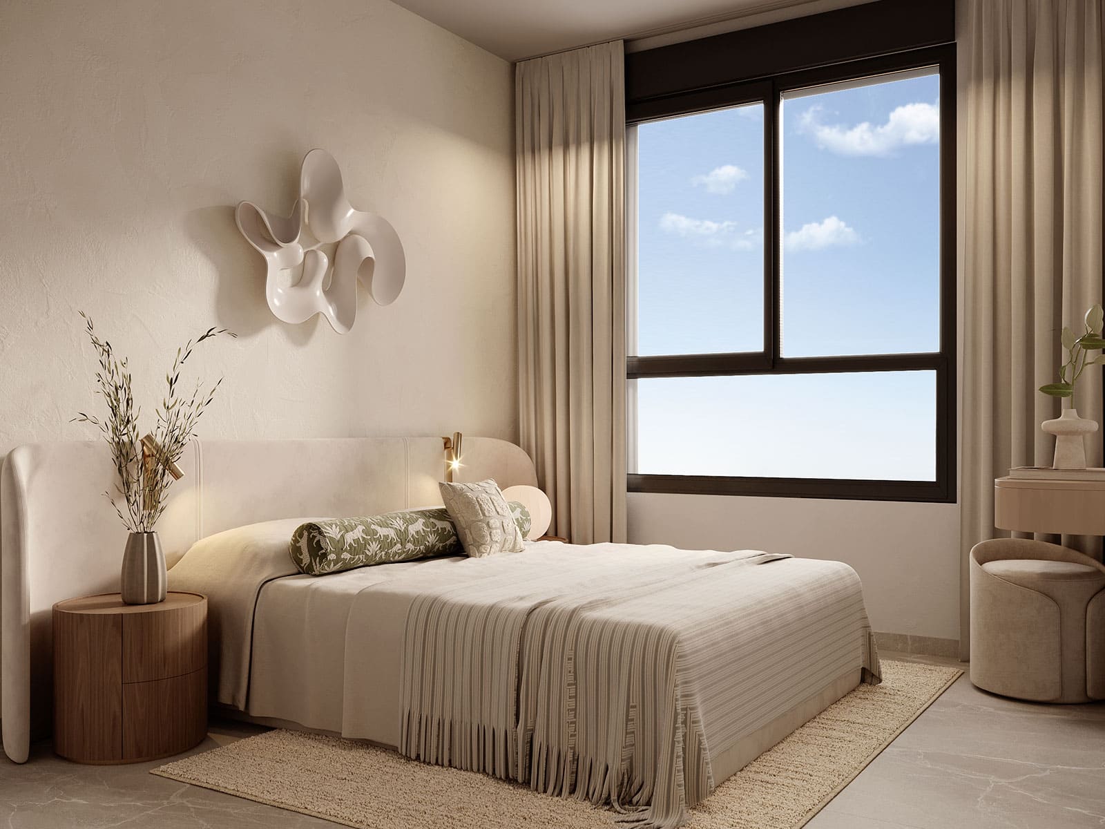 Apartamento de lujo en Calpe con 2,3 habitaciones y piscina comunitaria