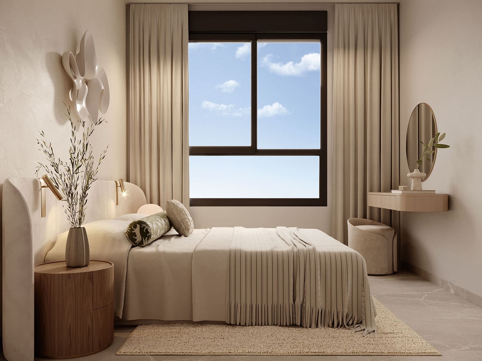 Apartamento de lujo en Calpe con 2,3 habitaciones y piscina comunitaria