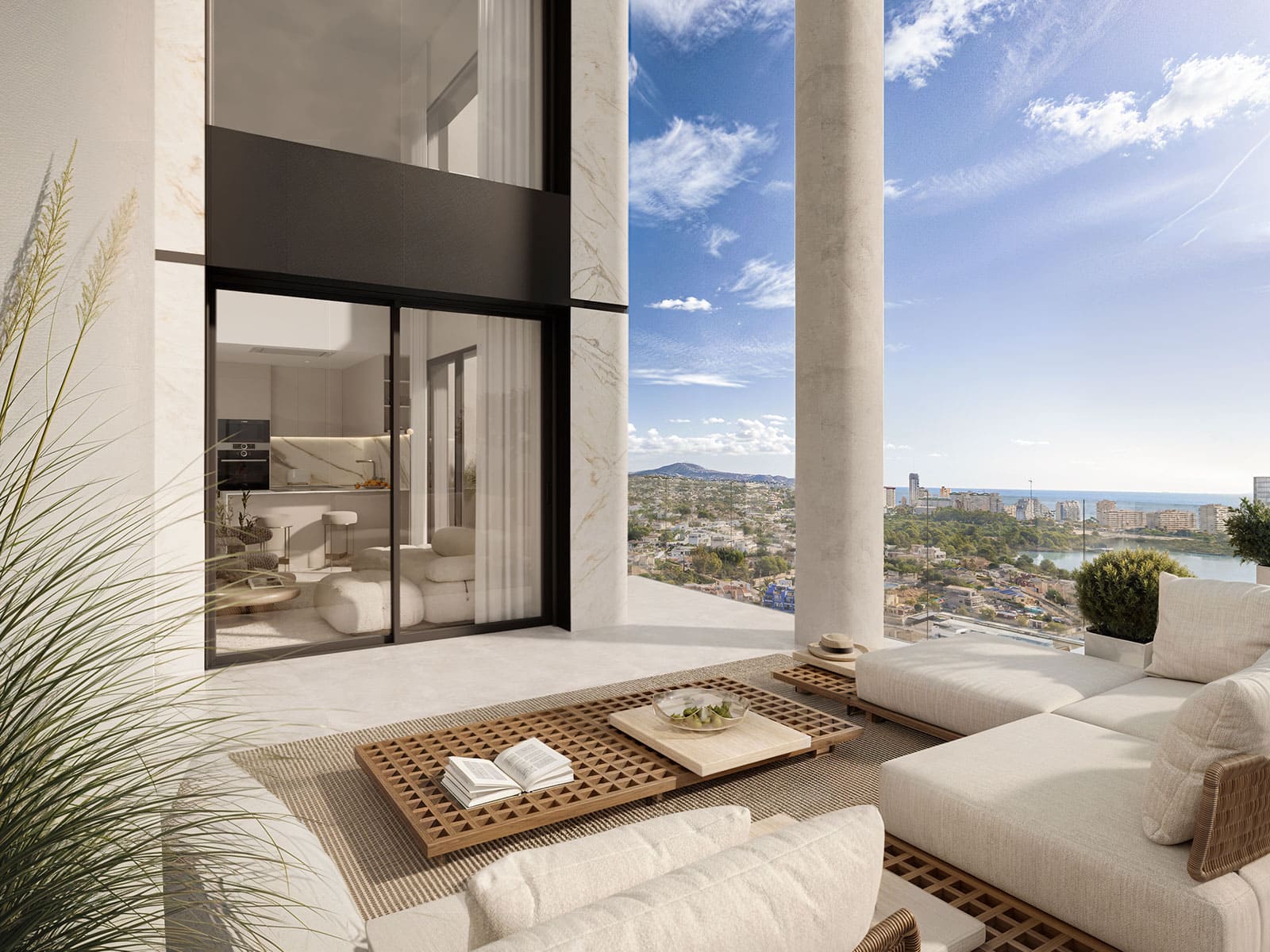 Apartamento de lujo en Calpe con 2,3 habitaciones y piscina comunitaria