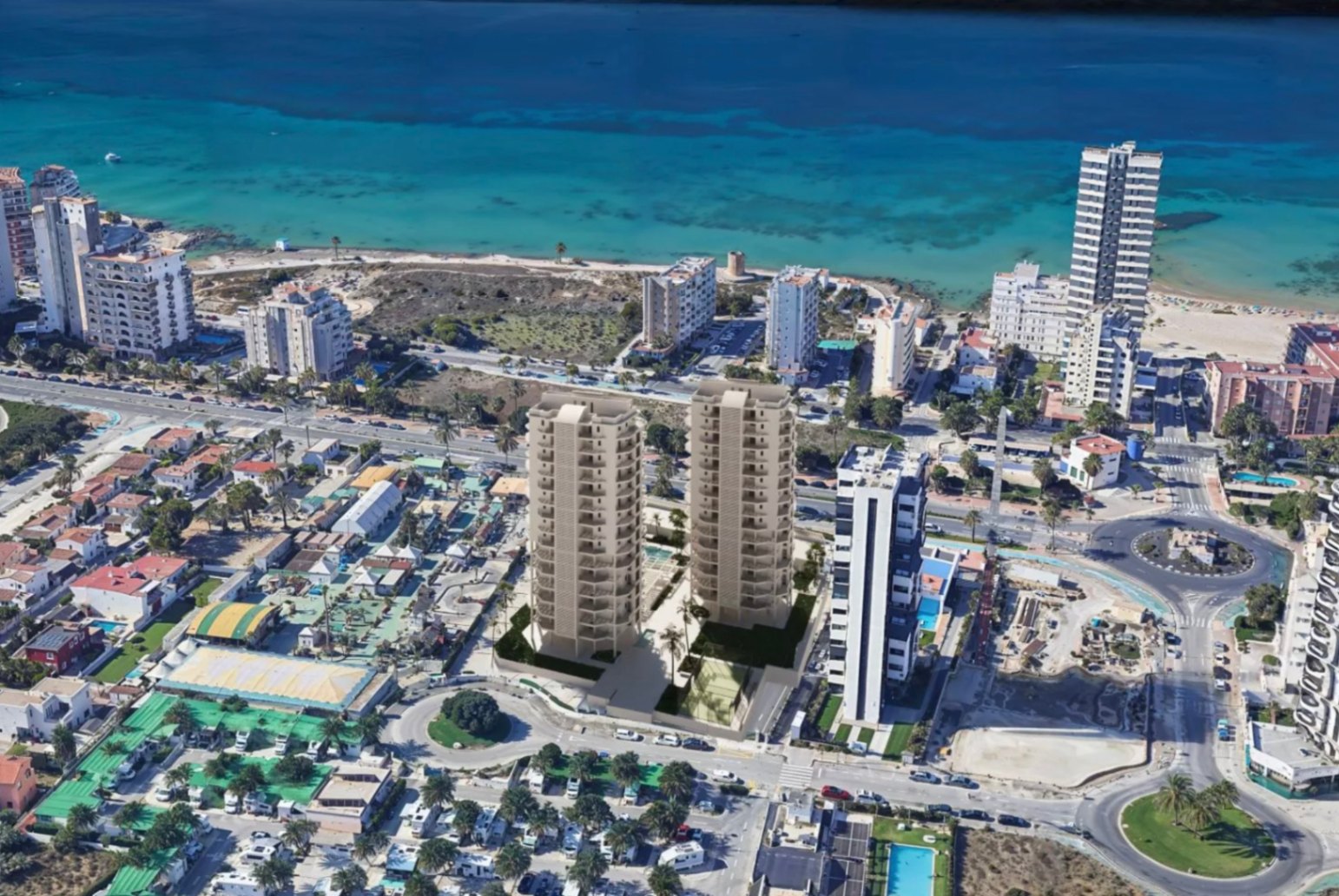 Apartamento en venta de 2;3 dormitorios en Calpe, Alicante