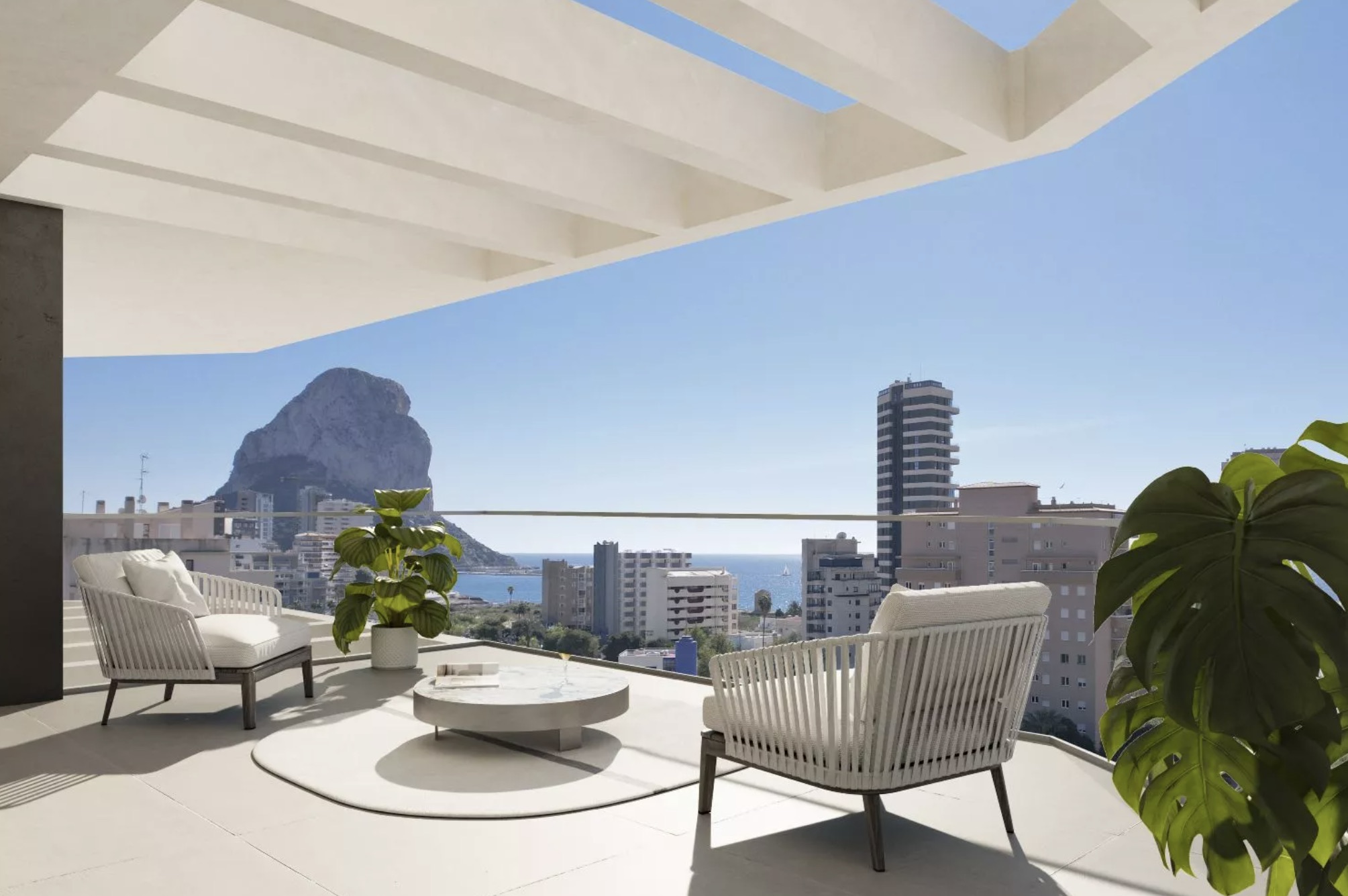 Apartamento en venta de 2;3 dormitorios en Calpe, Alicante