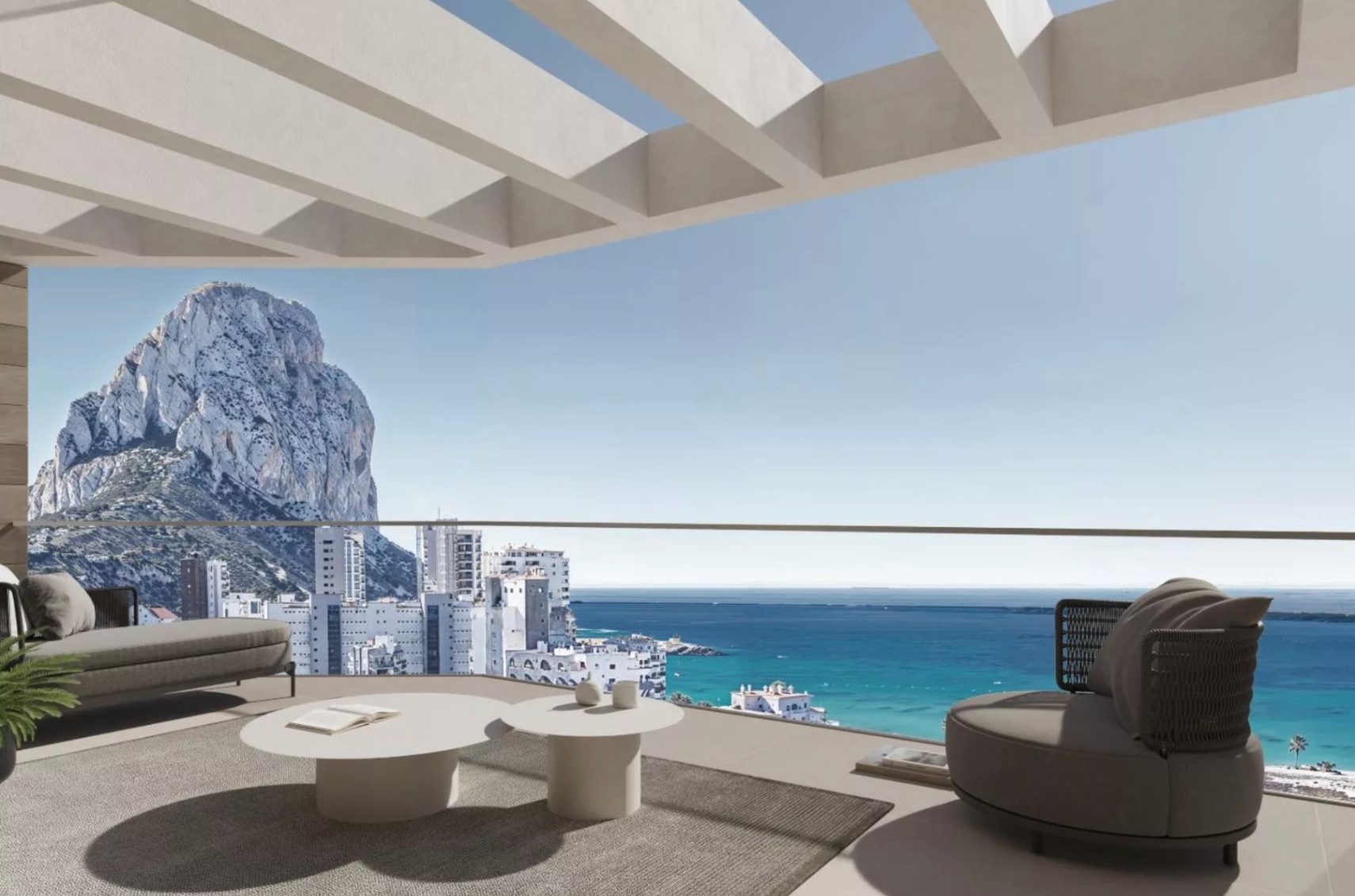 Apartamento en venta de 2;3 dormitorios en Calpe, Alicante